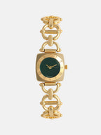 The Emerald Classic Watch - Gold