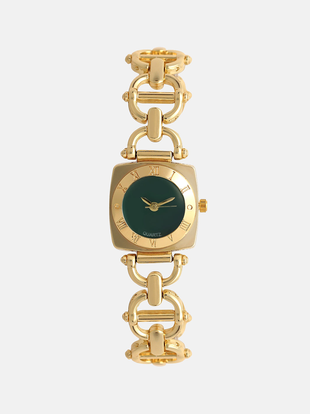 The Emerald Classic Watch - Gold