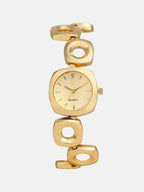 The Classic Circle Watch - Ivory Gold