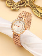Haute Sauce The Scalex Round Watch - California Gold