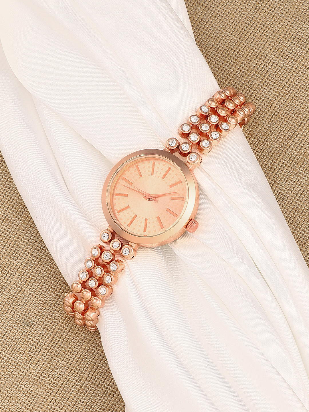 Haute Sauce The Dot Round Watch - California Gold