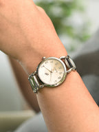 Haute Sauce The Giorno-Orblink Round Watch - Metallic Silver