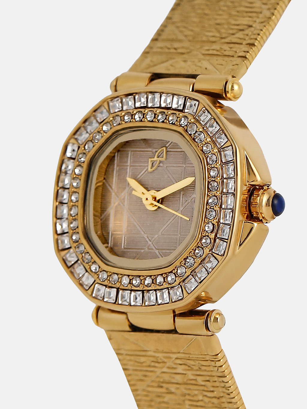 The Rose Crystal Watch - Blush Rose