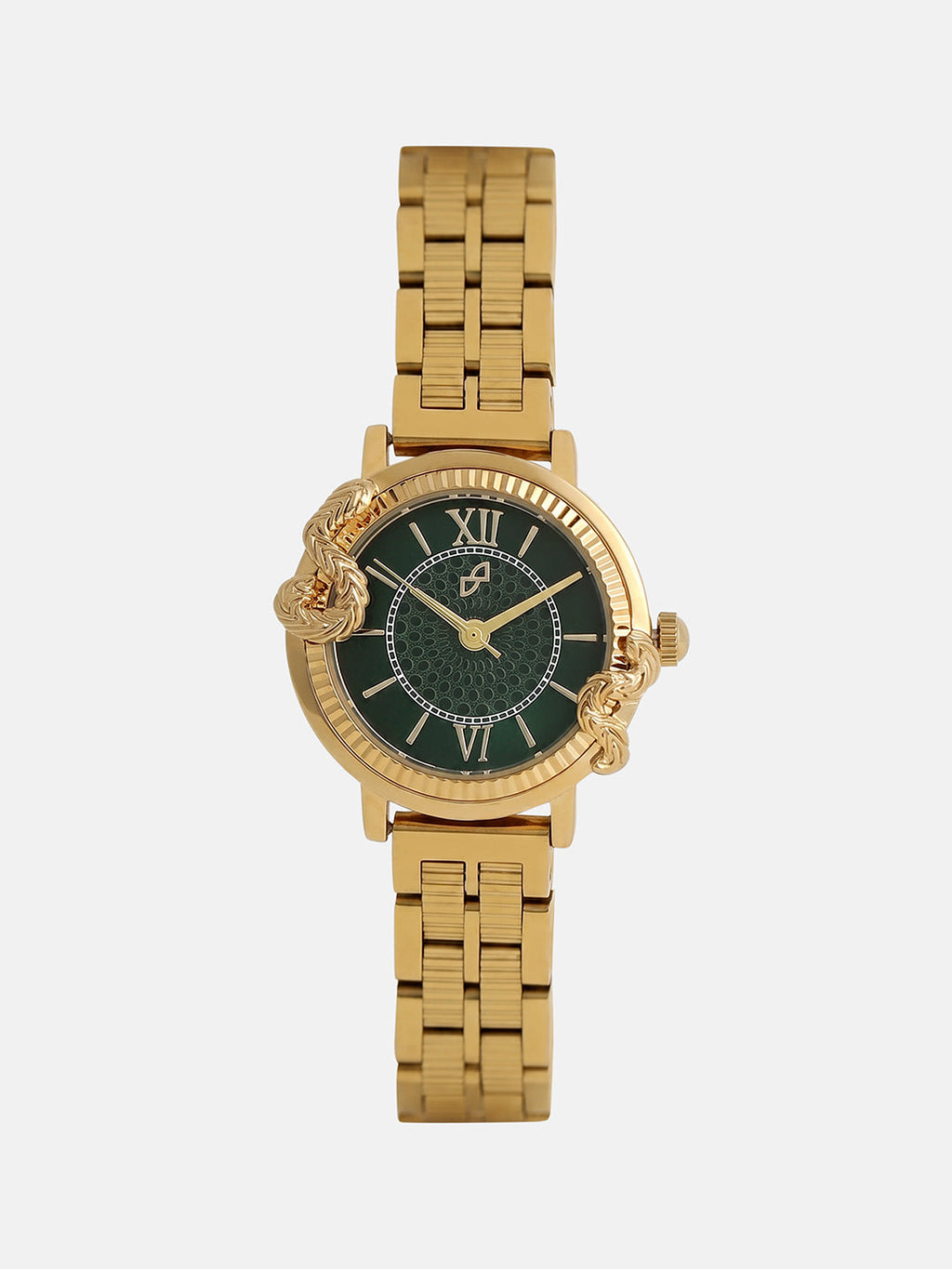 The Crystal Royale Watch - Gold Silver