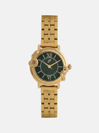 The Crystal Royale Watch - Gold Silver