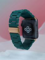 Haute Sauce H-Link Watch Strap - Teal Green