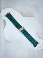 Haute Sauce H-Link Watch Strap - Teal Green