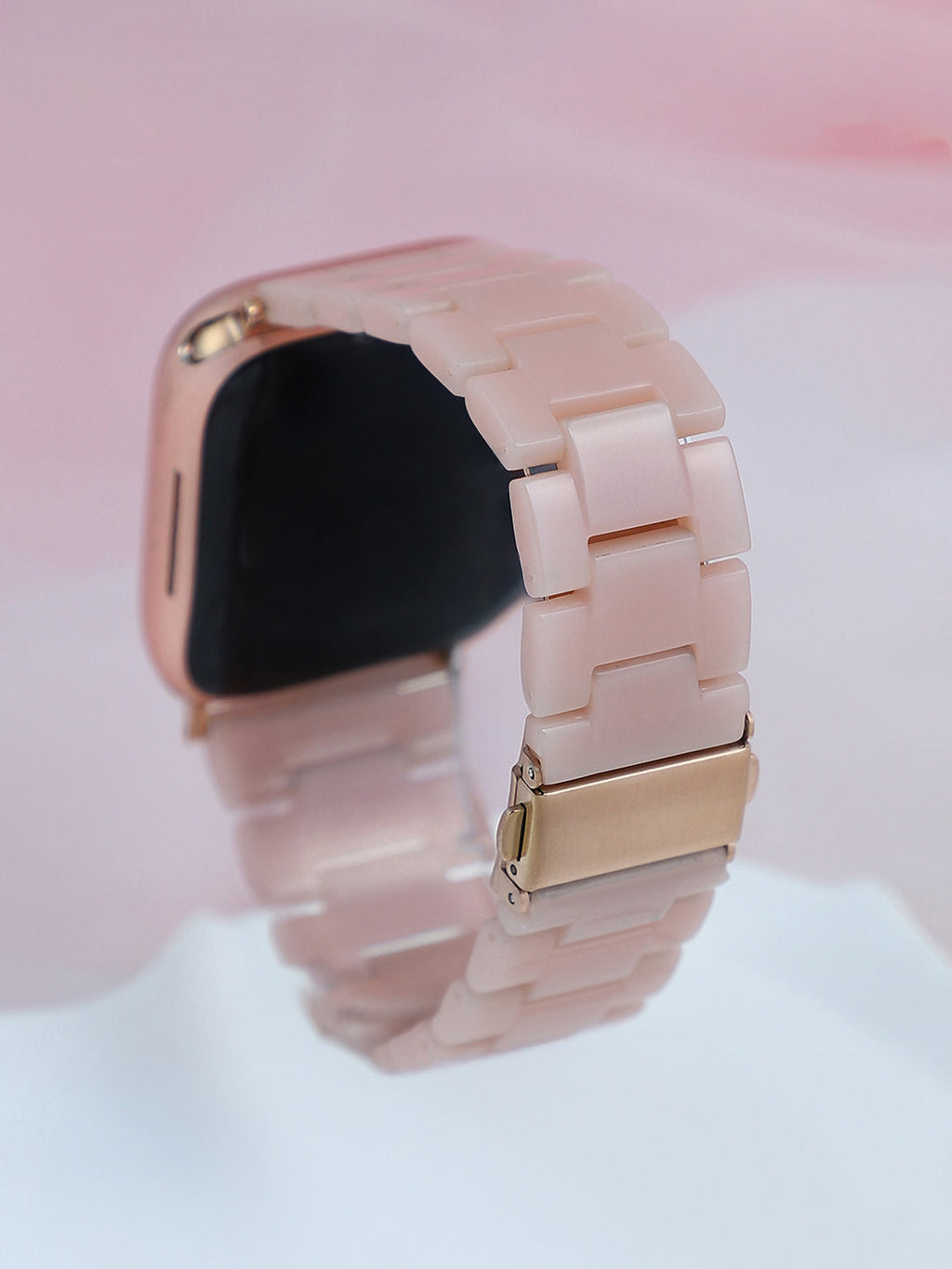 Haute Sauce H-Link Watch Strap - Baby Pink