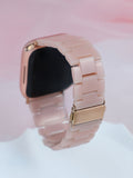 Haute Sauce H-Link Watch Strap - Baby Pink