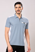 Stylox Men's Half Sleeve Casual Solid T-Shirt