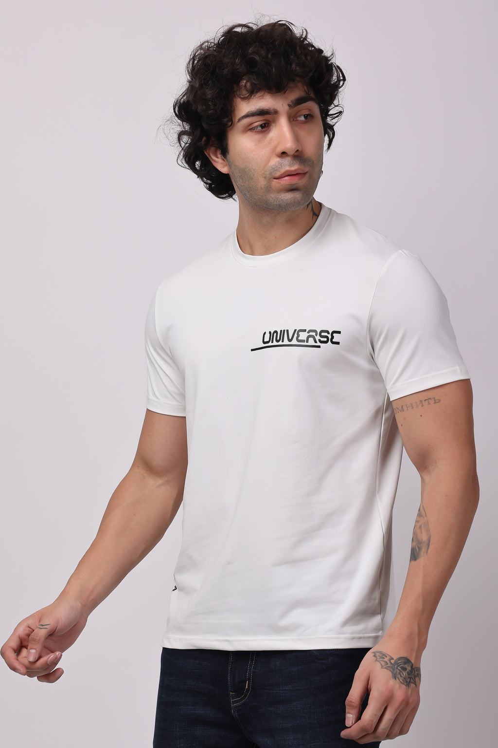 Stylox Men's Round Neck Half Sleeve Solid Casual T-Shirt