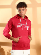 Campus Sutra Happiness Is Hoodie With Kangaroo Pocket