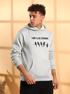 Campus Sutra Dare To Be Different Hoodie With Kangaroo Pocket