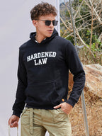 Campus Sutra Hardened Law Hoodie With Kangaroo Pocket