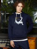 Campus Sutra Football Pullover Hoodie