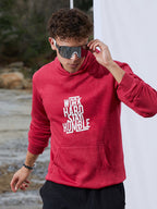 Campus Sutra Work Hard Stay Humble Hoodie
