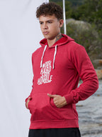 Campus Sutra Work Hard Stay Humble Hoodie