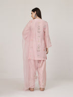 ShopKapaas Pearl Pink Suit Set - With Dupatta