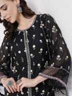 ShopKapaas Opal Embroidered Suit Set - With Dupatta