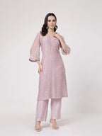 ShopKapaas Kamal V Neck Set - With Dupatta