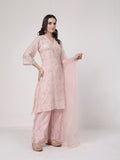 ShopKapaas Pankhudi V Neck Set - With Dupatta