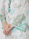 ShopKapaas Mint Green Tassels Kurta Set - Without Dupatta