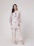 ShopKapaas Lilac Tassels Kurta Set - Without Dupatta