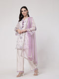 ShopKapaas Lilac Tassels Kurta Set - With Dupatta