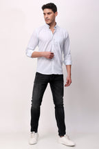 Stylox Full Sleeve Solid Casual Shirt For Men's
