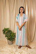 ShopKapaas Sky Line Tie and Dye Kaftan
