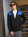Campus Sutra Contrast Zip-Front Jacket