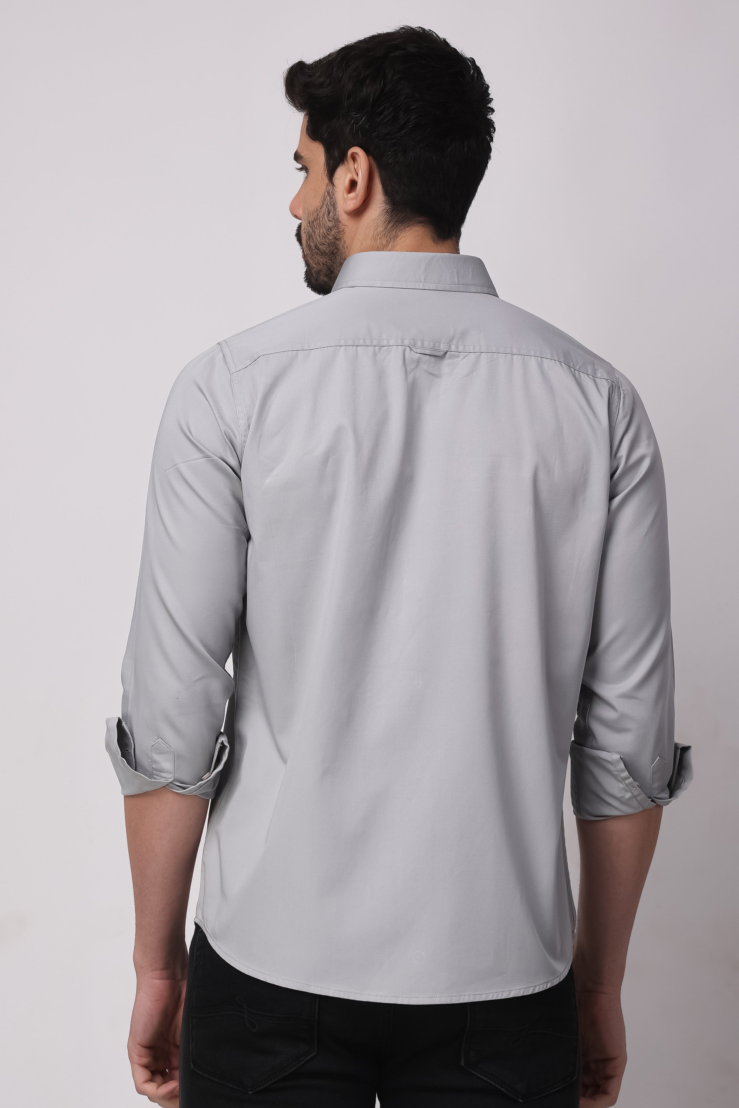 Stylox Full Sleeve Solid Casual Shirt For Men's