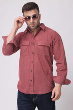 Stylox Full Sleeve Solid Casual Shirt For Men's