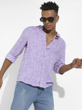Campus Sutra Minimal Aztec Shirt