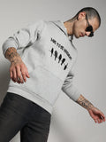 Campus Sutra Dare To Be Different Hoodie With Kangaroo Pocket