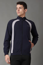 Stylox Regular Fit Men's Full Sleeve Solid Jacket with Zip Closure