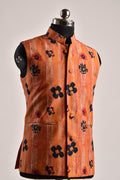 Floral Orange - Russian Silk - Bandi