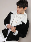 Campus Sutra Fleece Lined Biker Jacket