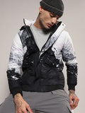 Campus Sutra Snowcaps Zip-Front Puffer Jacket