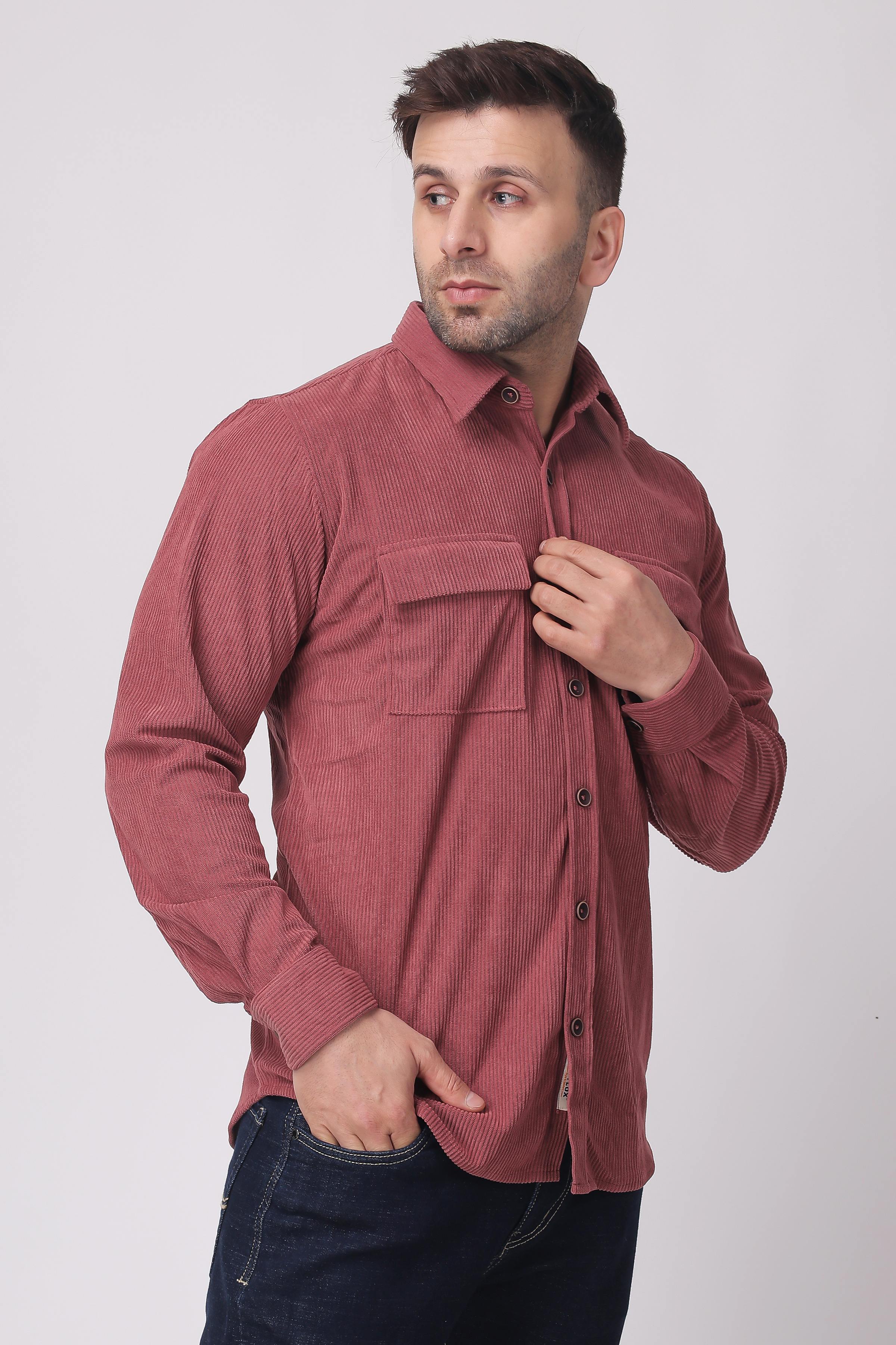 Stylox Full Sleeve Solid Casual Shirt For Men's