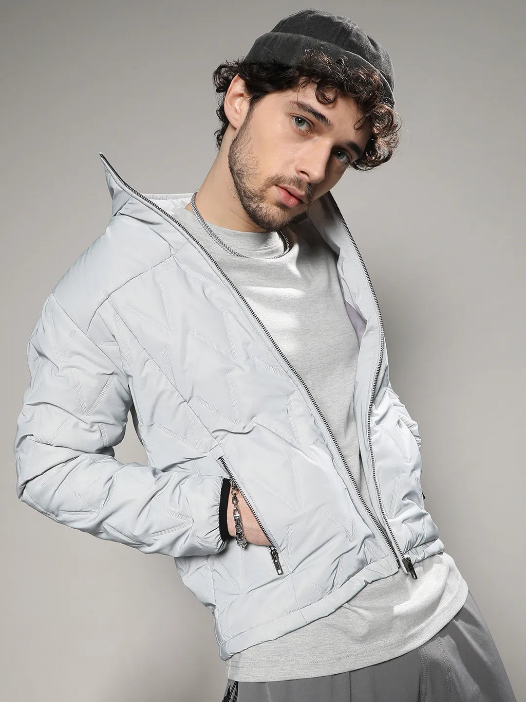 Campus Sutra Parachute Puffer Jacket