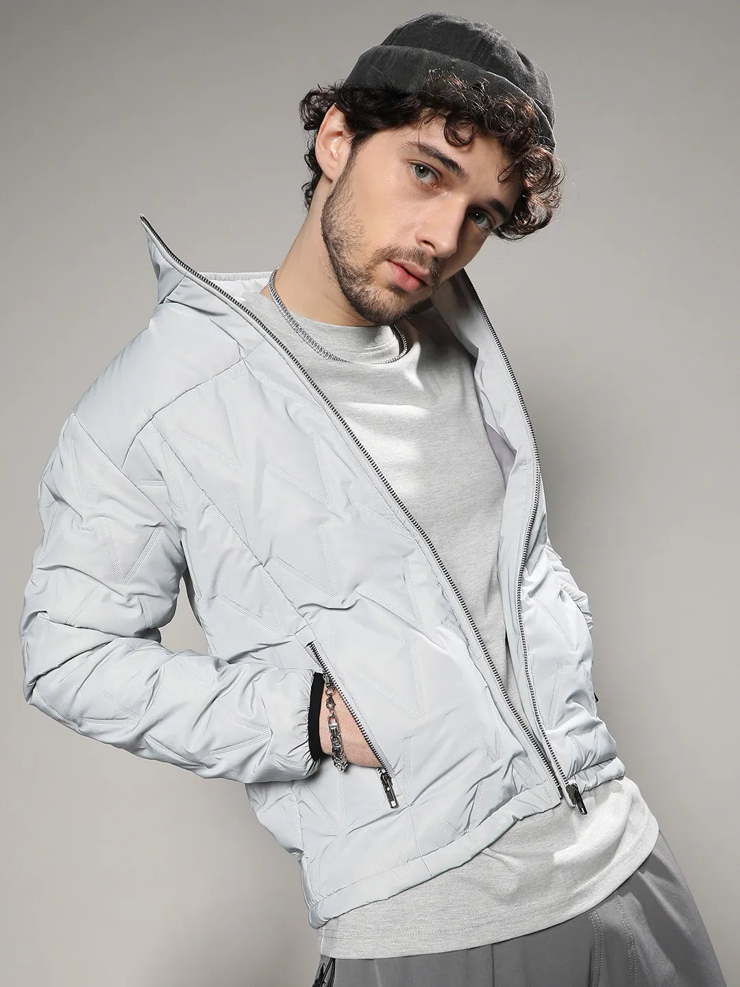 Campus Sutra Parachute Puffer Jacket