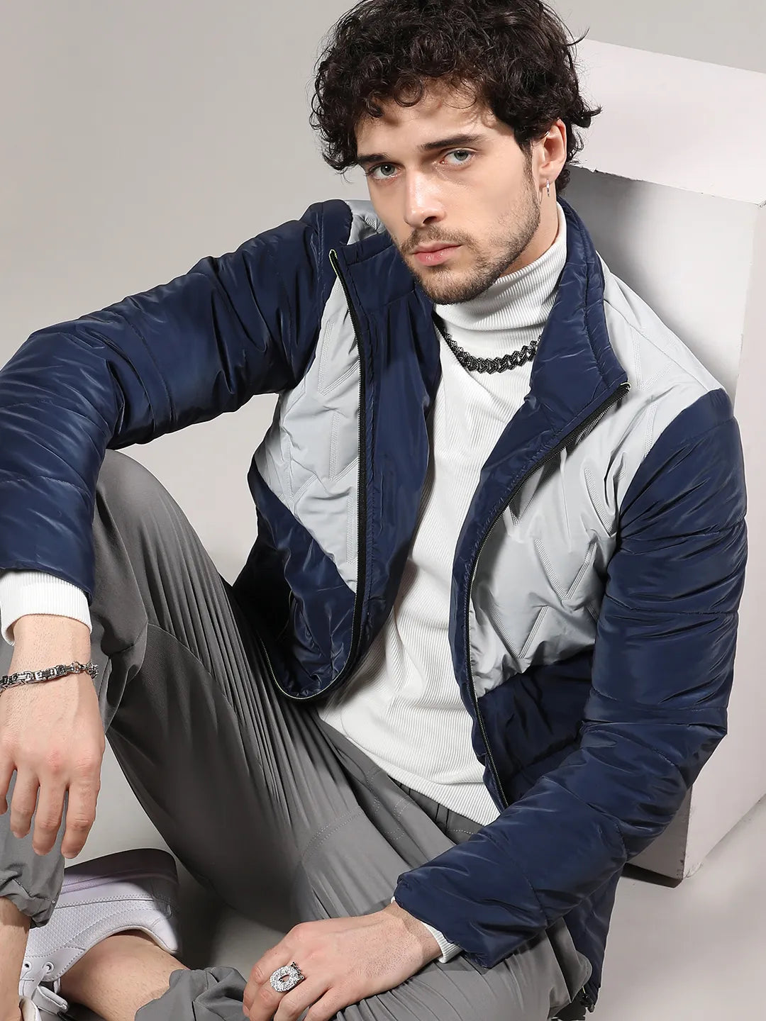 Campus Sutra Parachute Puffer Jacket