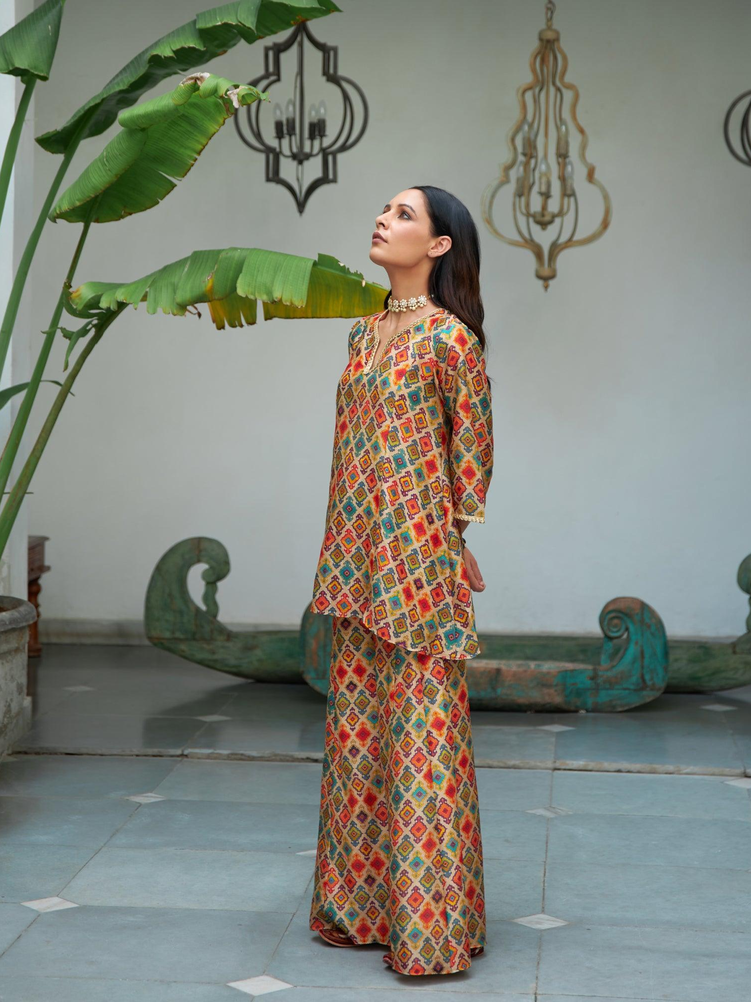 ShopKapaas Baani Sharara Set - With Sharara