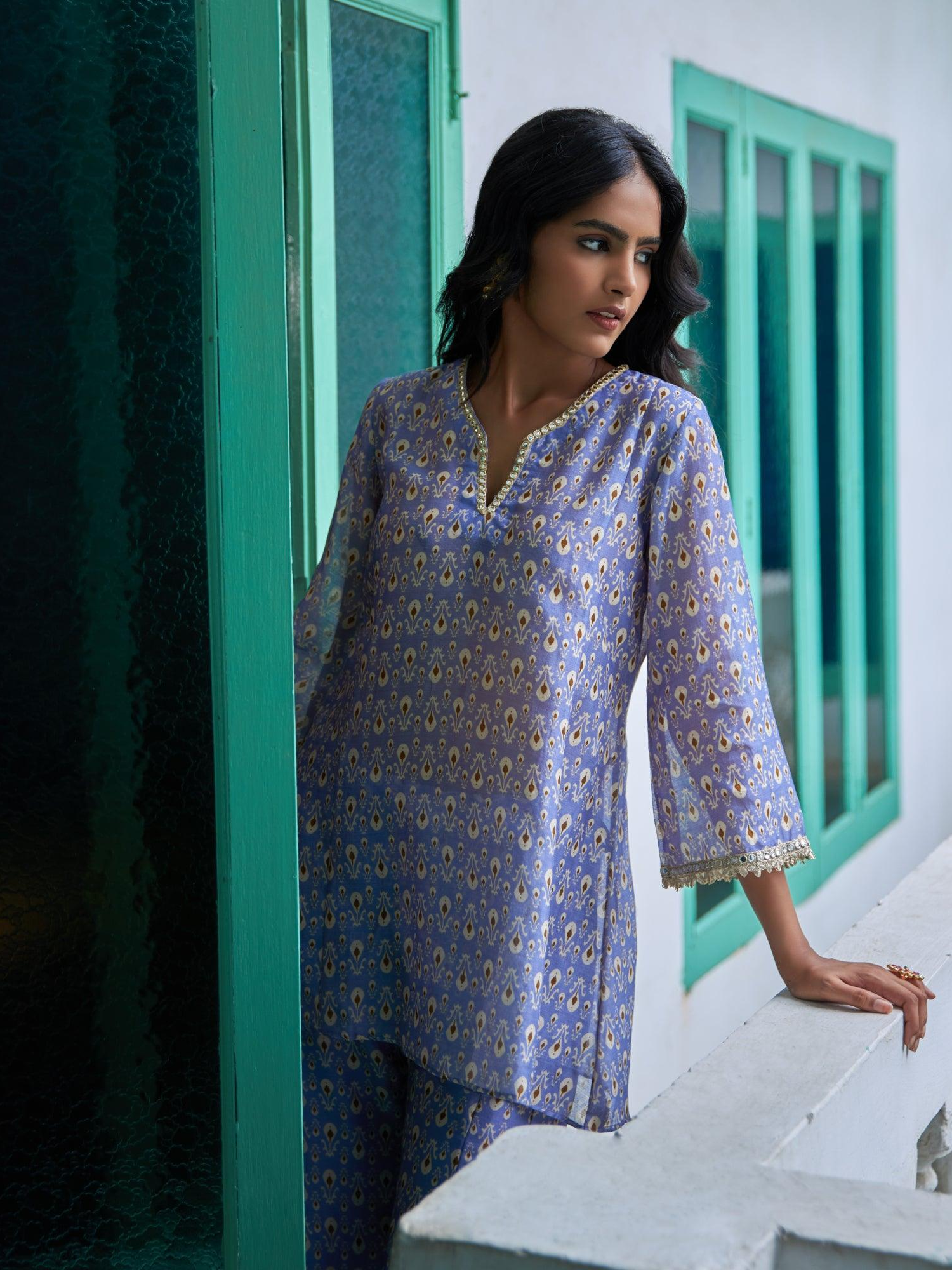 ShopKapaas Ekam Sharara Set - Without Sharara