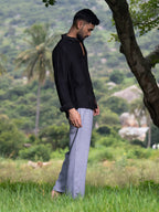Campus Sutra Breezy Wrinked Shirt