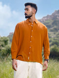 Campus Sutra Breezy Wrinked Shirt