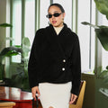 Fur Shawl Jacket