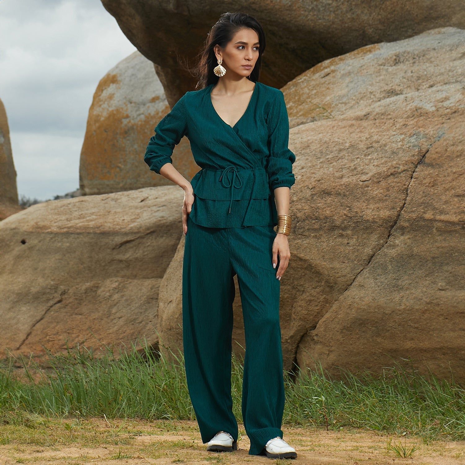 Peplum Co-Ord Set