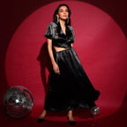 Embellished Satin Co-Ord Set